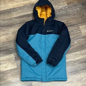 Columbia Kids' Teal and Navy Puffer Jacket